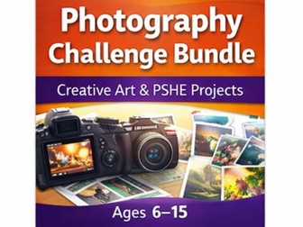 Photography Challenge Bundle | Creative Art & PSHE Projects | Ages 6–15