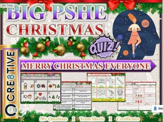 PSHE Christmas Quiz