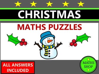 Christmas Maths Logic Puzzles