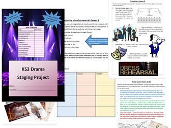 Devising Drama/ devising from a stimulus drama workbook/mini unit