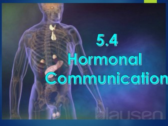 NEW OCR Biology A 5.4.1-5.4.5 Hormonal Communication Lessons