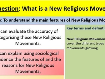 what is the difference between new religious movements and new age movements