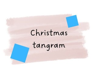 Christmas Tangram Frames