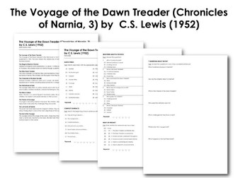 The Voyage of the Dawn Treader (Chronicles of Narnia, 3) by  C.S. Lewis (1952)