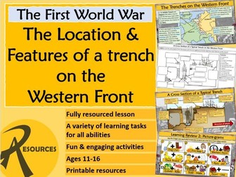 First World War Trench System - Location & Features - WW1