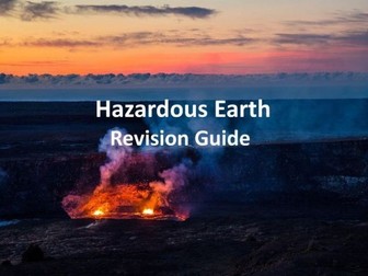 Hazardous Earth OCR A Level Geography