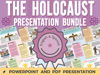 The Holocaust PowerPoint Presentation BUNDLE