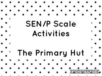 SEN/PScale Activities
