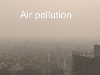 Air pollution: causes, consequences and strategies (two case studies)