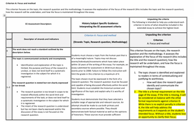 extended essay ib marks