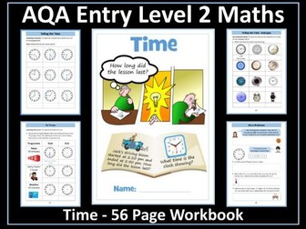 Time AQA Entry Level 2 Maths