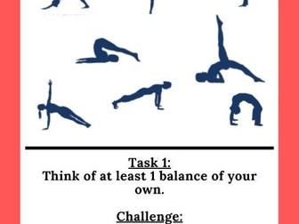 Gymnastic -Balance - Activity