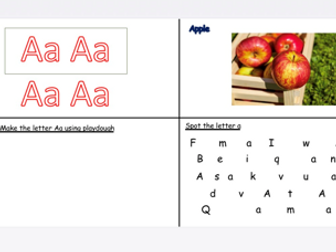 Alphabet Practise Mats