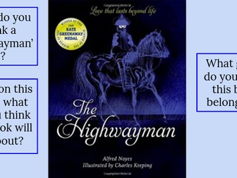 Guided Reading Planning - The Highwayman