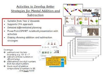 Mental Addition and Subtraction - Activities to Develop Pupil Strategies