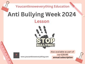 Anti Bullying Week 2024