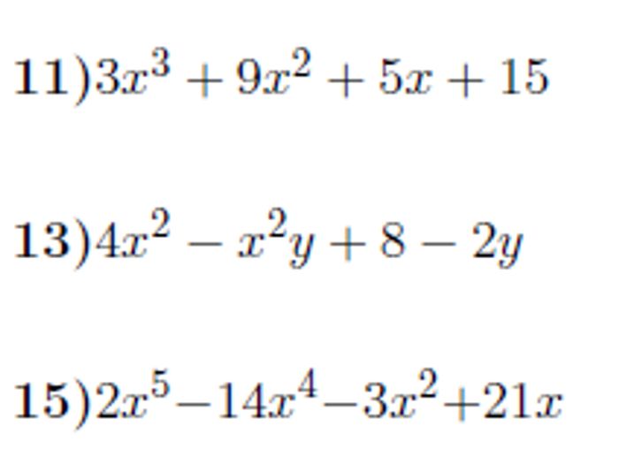 Factorisation By Grouping Worksheets (with Solutions) | Teaching Resources