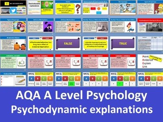 Psychodynamic explanation for offending - AQA A Level Psychology (Forensic Psychology)