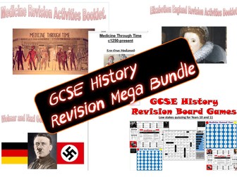 GCSE History revision mega bundle
