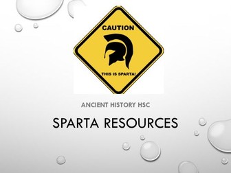 Sparta Resources Ancient History HSC
