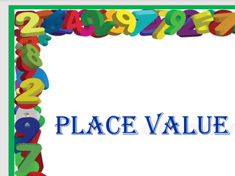 Place value year 2 unit