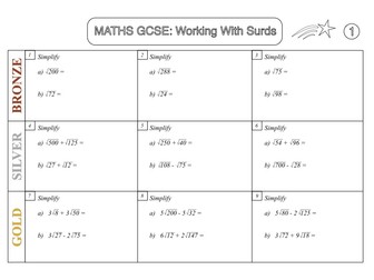 GCSE Maths: Working with Surds (Grade 7-9)