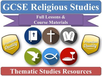 AQA GCSE Religious Studies: Theme B - Religion & Life [Over 70 Files!] Full Lessons & Resources