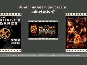 The Hunger Games - from Page to Stage to Screen