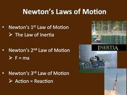 newton s laws of motion a physics powerpoint lesson notes by