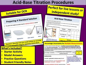 Acid-Base Titration Procedures