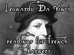 Leonardo da Vinci - reading for French learners