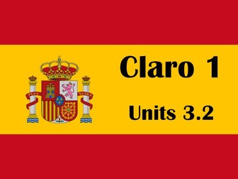 Claro 1 unit 3.2 – Soy muy deportista (sports)