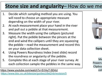 River Fieldwork - Data Collection Methods