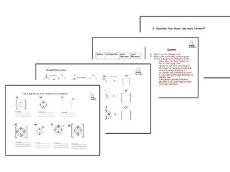 Ion Formation Made Easy: Engaging and Differentiated Chemistry Worksheets