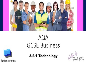 AQA GCSE Business complete lesson 3.2.1 Technology