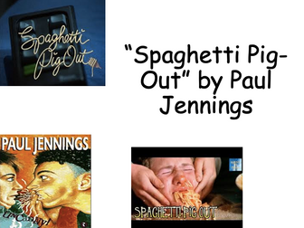 Spaghetti Pig Out by Paul Jennings