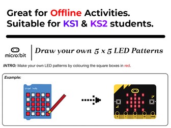Micro:Bit Draw your own LED Patterns