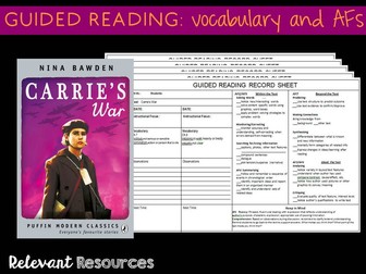 Guided Reading: Carrie's War
