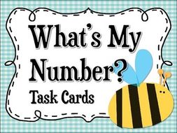 Mystery Number Task Cards: Place Value
