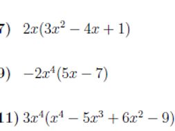 Multiplying expressions with powers worksheet (with solutions)