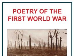 First World War Poetry KS4 Scheme of Work by BandDPublishing | Teaching ...