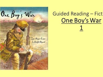 One Boy’s War Guided / Shared Reading