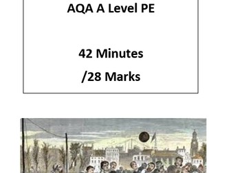 Sport and Society- AQA PE Exam