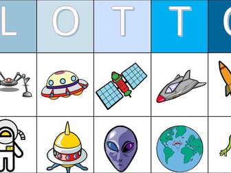 World Space Week Colour Lotto