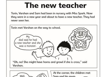EYFS/ Year 1 Phonics (Letters and Sounds Phase 4) includes texts and activities. Homelearning.