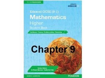 Chapter 9 Equations & Inequalities Lesson PowerPoint Bundle Pearson Textbook Edexcel Higher GCSE