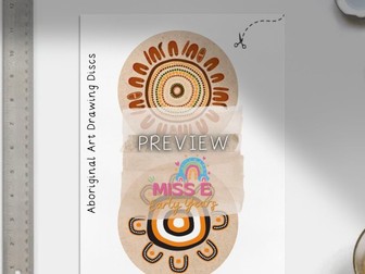 Drawing Discs - Aboriginal Art