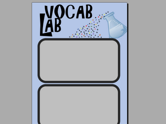 Vocab Lab