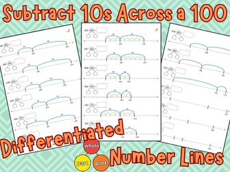 Subtract Tens across a Hundred