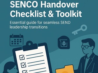 SENCO Handover Checklist & Toolkit